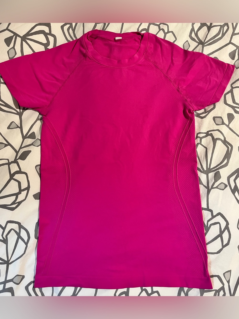 Small pink CRZ yoga top